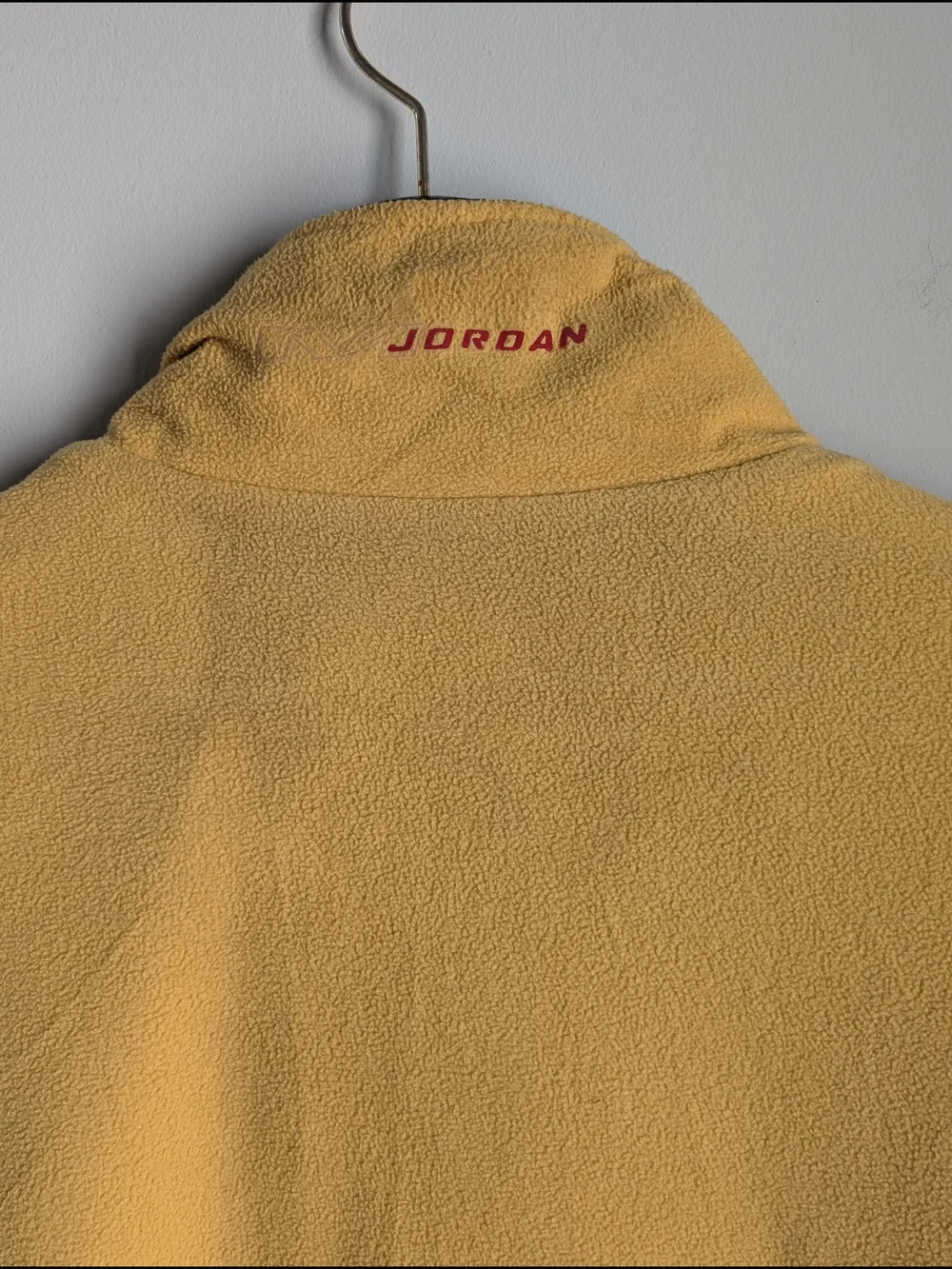 VTG Nike Jordan 1/2 Zip Windbreaker Men XL Blue Fleece Lined Ripstop Reversible